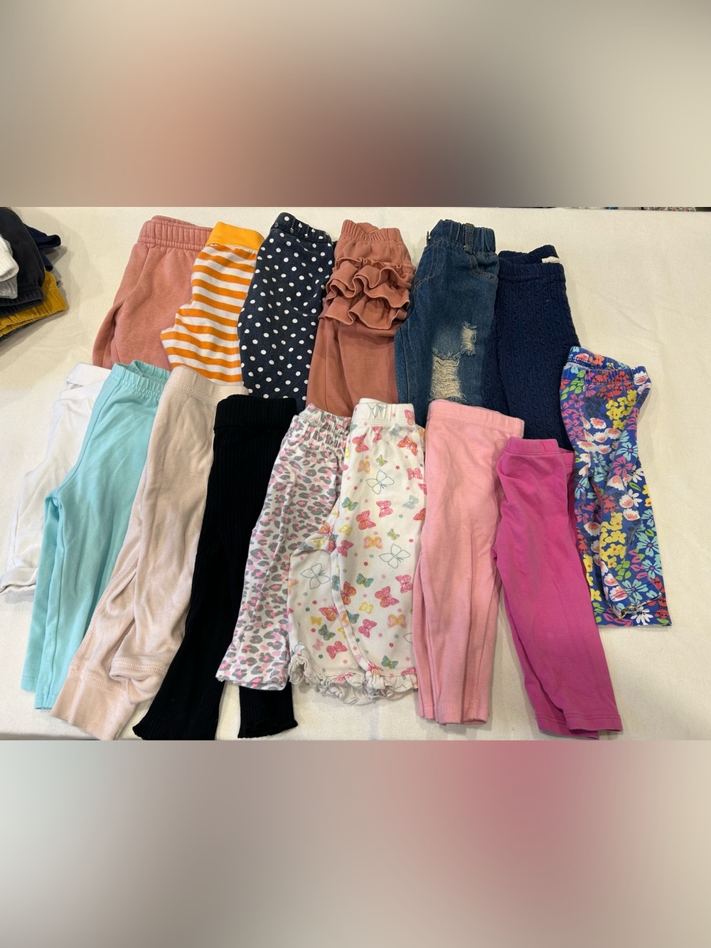 15 Baby girl pant bundle